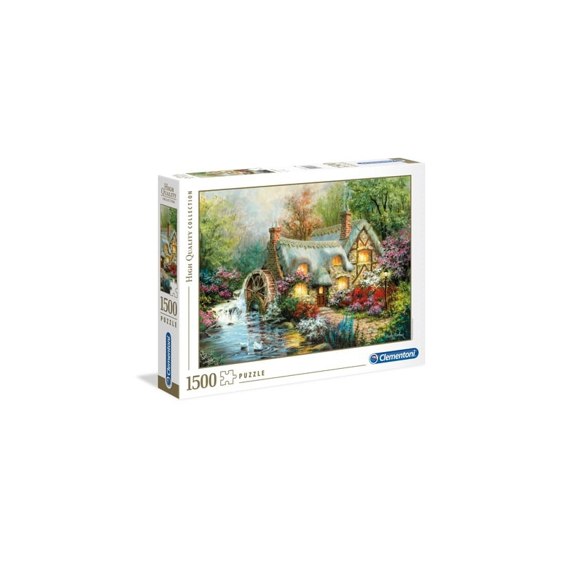 puzzle clementoni rifugio di campagna 1500pz [wzclet0ue031812]