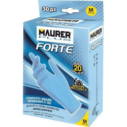 guanti monouso brenta nitrile forte 30pz s/m 031201