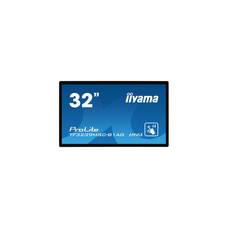 monitor touch led 32" iiyama prolite tf3239msc-b1ag full
