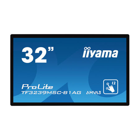 monitor touch led 32" iiyama prolite tf3239msc-b1ag full