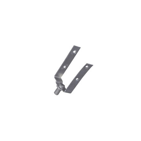 Staffa forcella puleggia rullo legno