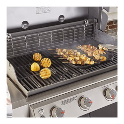 piastra per barbecue weber multifunzione ghisa nero 8858