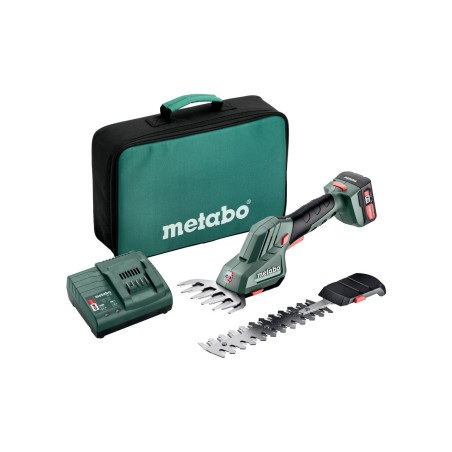 tagliasiepi / forbici metabo powermaxx sgs 12 q 11.5cm 12v verde
