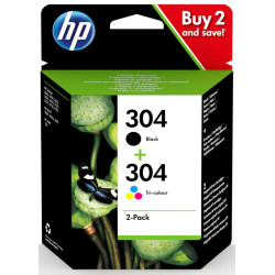 cartuccia hp 304 originale a colori multipack 2pz