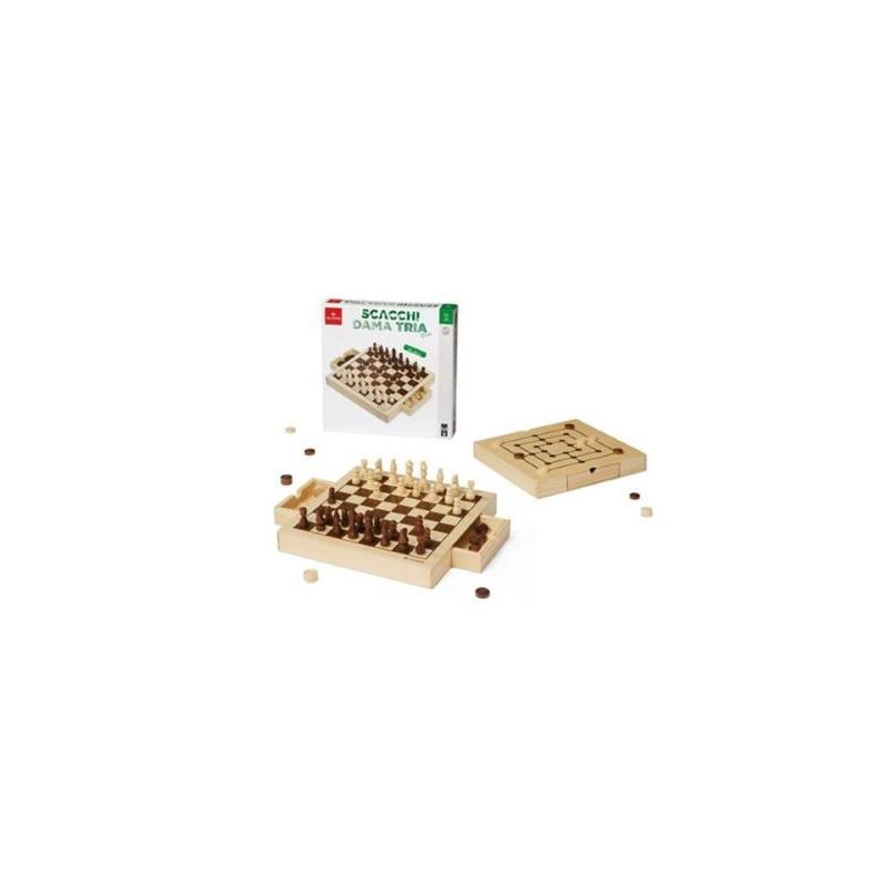 scacchi dama tria dal negro [053490]