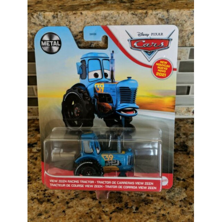 trattore zeen racing disney pixar cars - blu - mattel