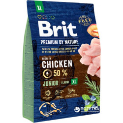 cibo secco per cani brit premium junior xl pollo 3kg