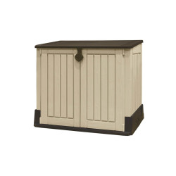 casetta da giardino keter per esterni talpa / beige