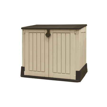 casetta da giardino keter per esterni talpa / beige