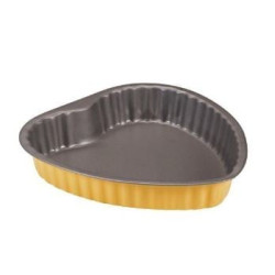 stampo dolci guardini cuore giallo [70800]