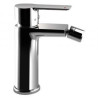 miscelatore bidet idro bric cromato con leva in metallo serie fluid