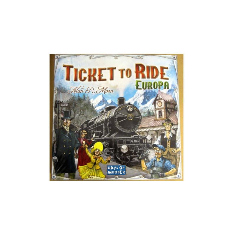 gioco di societa' asmodee 8500 - ticket to ride europa [8500a]