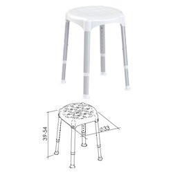 sgabello bagno k design bianco [eh-stra-pp-bx]