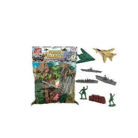 figurine soldatini teorema teo's busta forze alleate 100 pz
