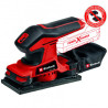 levigatrice orbitale einhell tc-os 18/187 a batteria nero/rosso