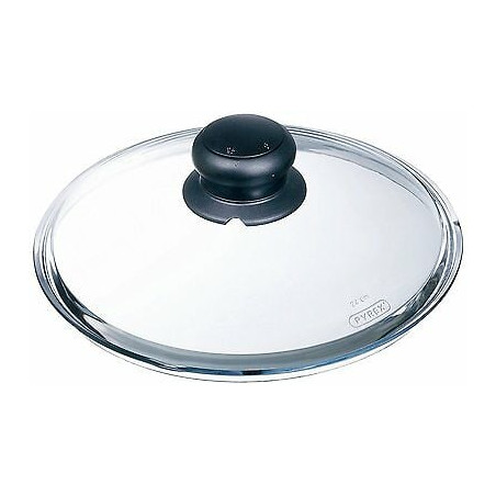 coperchio pentola pyrex in vetro 24 cm [b24cl00/7046]