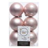 palline per albero natale amicasa 6pz rosa cipria [9021924]