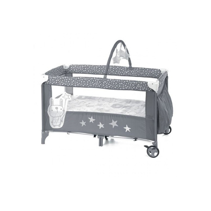 lettino da viaggio jane 6838 duo level toys grigio