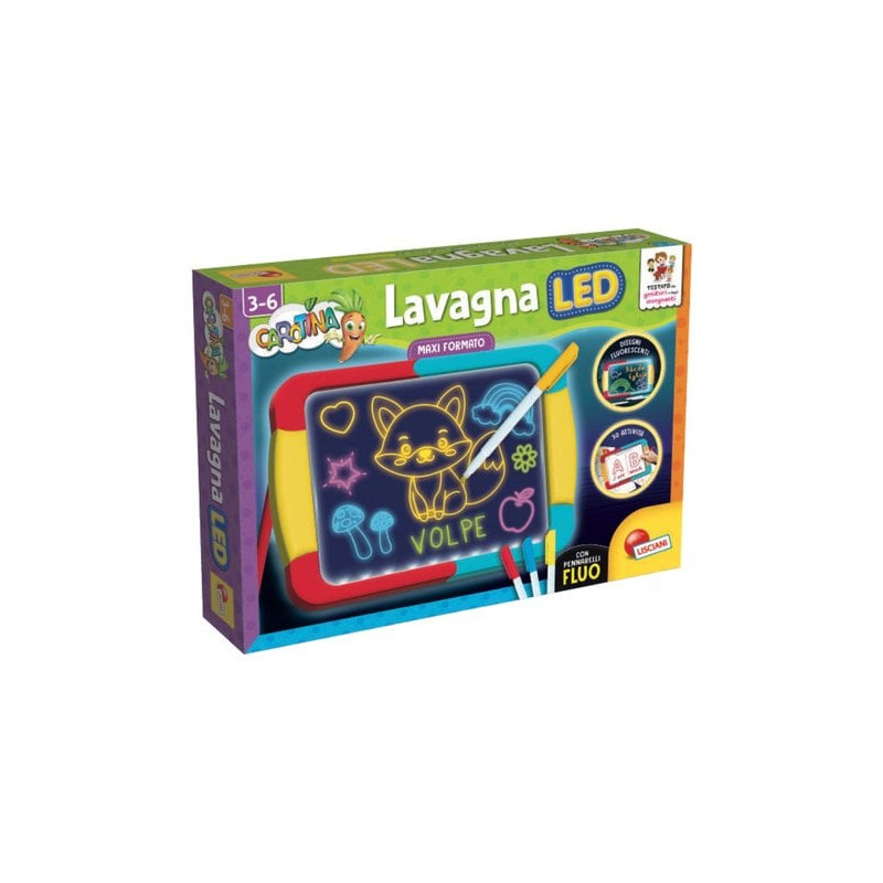 lisciani - carotina lavagna led