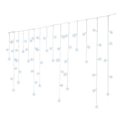 tenda luminosa di natale kaemingk 119led 500cm bianco