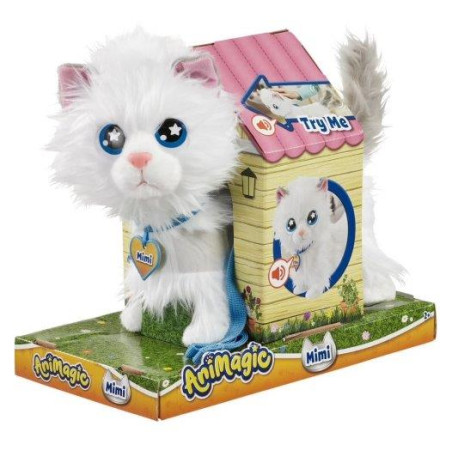 peluche goliath animagic mimi gatto 23cm bianco [920.196.006]