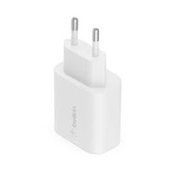 caricabatteria belkin doppio 37w usb-c 25w pd + usb-a [wcb007vfwh]