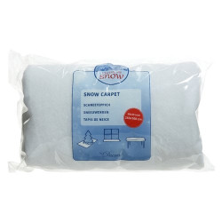 tappeto kaemingk effetto neve 250x100cm bianco