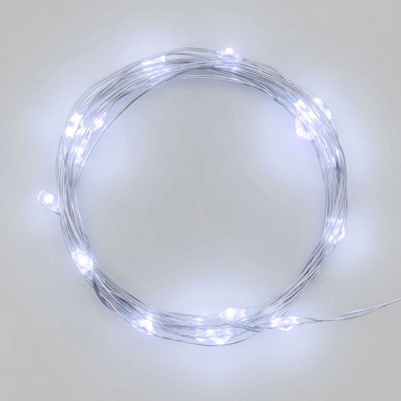 luci lotti 00micro led fredo 10m bianco