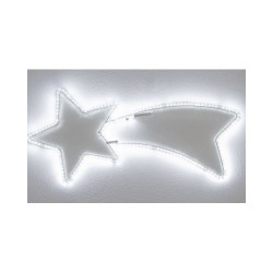 stella cometa lotti led 65cm bianco