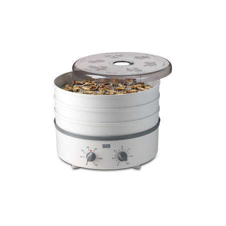 essiccatore sockli automatico con timer e griglia plastico bianco