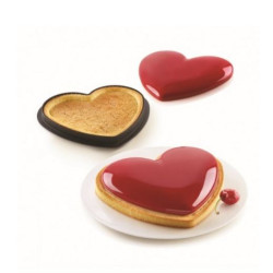 stampo dolci silikomart cuore