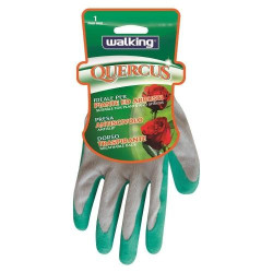 guanti lavoro brenta quercus grigio e verde m