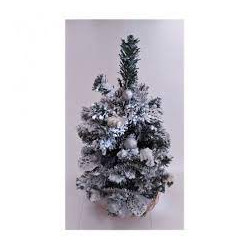 albero di natale tabor con luci [159139]