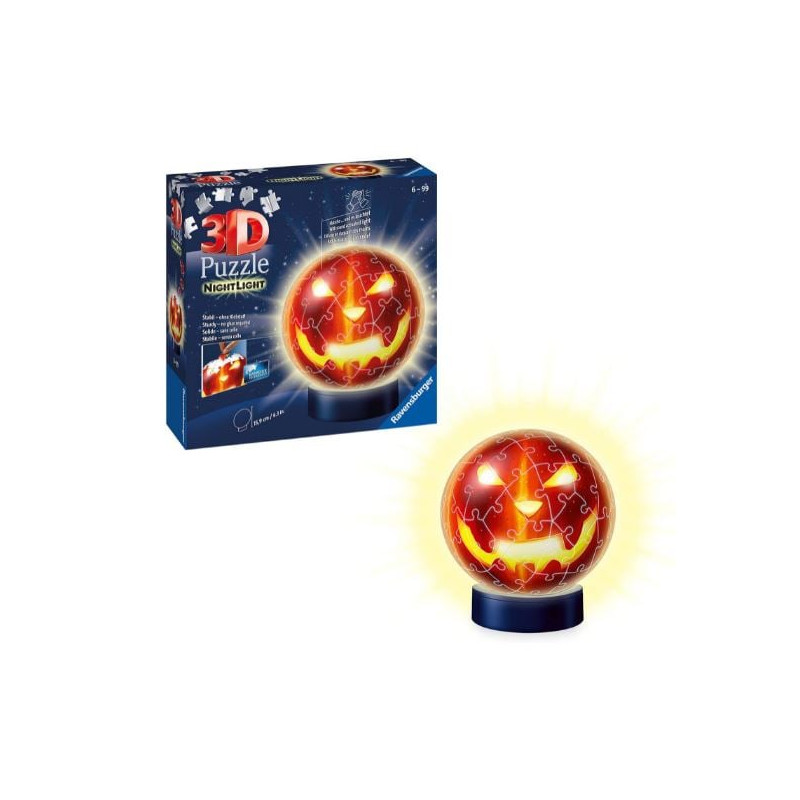 puzzle ravensburger zucca di halloween 72pz [11253]