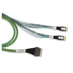 cavo sas broadcom interno 1x8 slim sas sff-8654 m a 2x4 slim