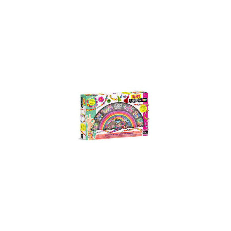 puzzle perline happy rainbow nice srl