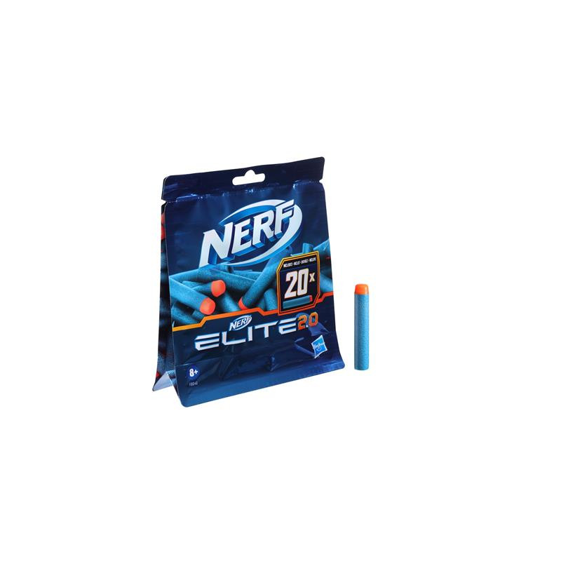 set freccette hasbro nerf elite 2.0 20pz [wbhasp0ud067847]
