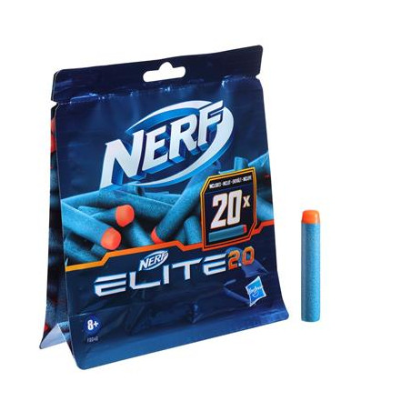 set freccette hasbro nerf elite 2.0 20pz [wbhasp0ud067847]