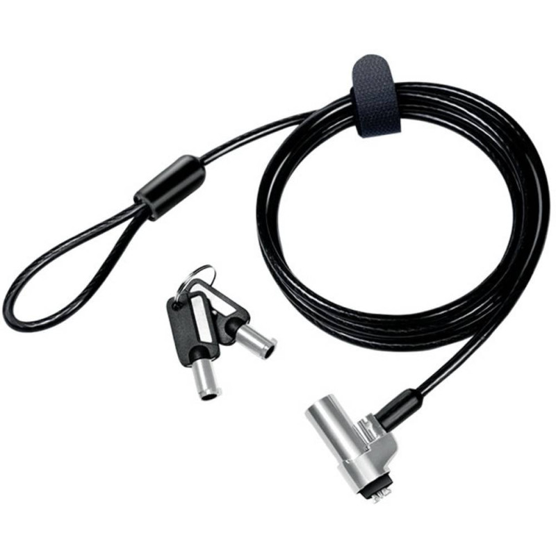 lucchetto per laptop logilink con chiave 1.8m nero [nbs013]