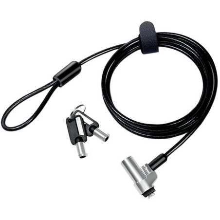 lucchetto per laptop logilink con chiave 1.8m nero [nbs013]