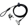 lucchetto per laptop logilink con chiave 1.8m nero [nbs013]