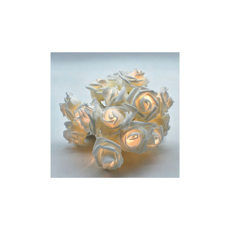 catena luminosa pre qu' italia filo luci roselline