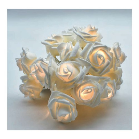 catena luminosa pre qu' italia filo luci roselline