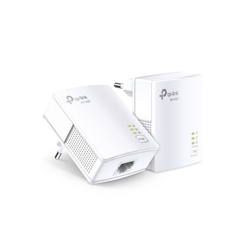 kit adattatore di rete tp-link powerline 1000mbit/s [tl-pa7019kit]