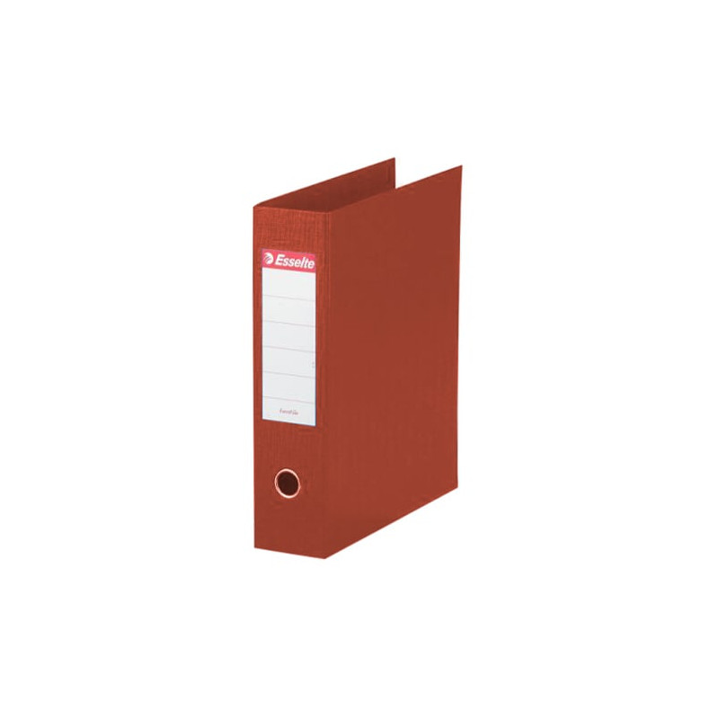 Registratore a leva esselte eurofile g54 rosso dorso 5cm formato