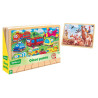 puzzle globo sirwood legno 48pz 40x30 6as 12pz [40600]