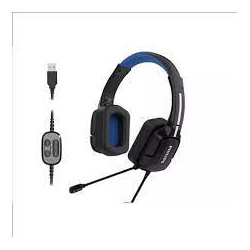 cuffie philips tagh401bl/00 con microfono nero/blu [tagh401bl/00]
