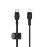 cavo usb belkin flex da usb-c a usb-c 3m nero [cab011bt3mbk]