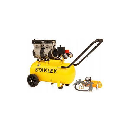 compressore aria elettrico stanley 1000w/24l/8bar/nero/giallo