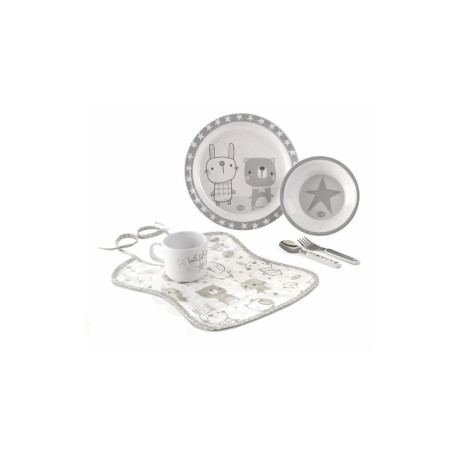 set di stoviglie jane in melamine 6 pezzi 70233